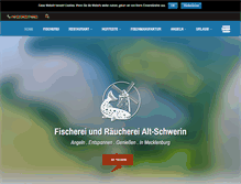 Tablet Screenshot of fischerei-alt-schwerin.de